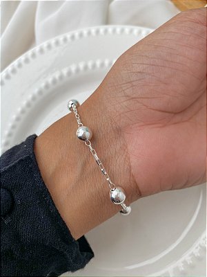 Pulseira de bola grande