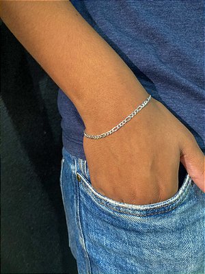 Pulseira 3x1 fina  masculina