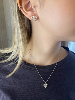 Conjunto Coracao Amassado