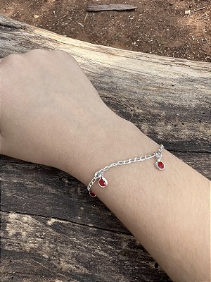 PULSEIRA VERMELHA INFANTIL