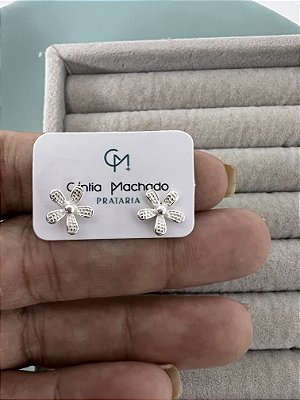 Brinco Flor medio