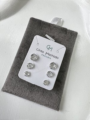 Trio zirconia redondo 4, 5 e 6