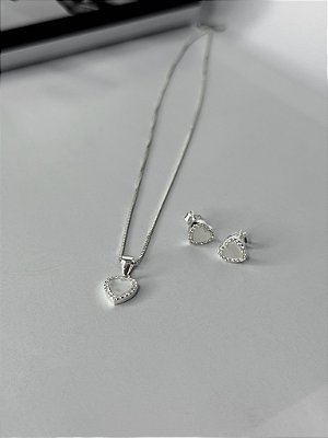 CONJUNTO CORAÇÃO MADREPÉROLA
