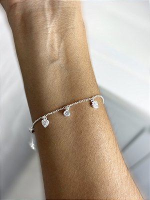 PULSEIRA CORAÇÕES E PONTOS DE LUZ