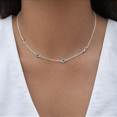 Schoker zirconia colorida e delicada