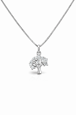 Colar arvore da vida cravejado