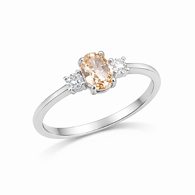 Anel solitário cravejado citrino (17)