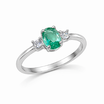 Anel solitário cravejado turmalina (16)