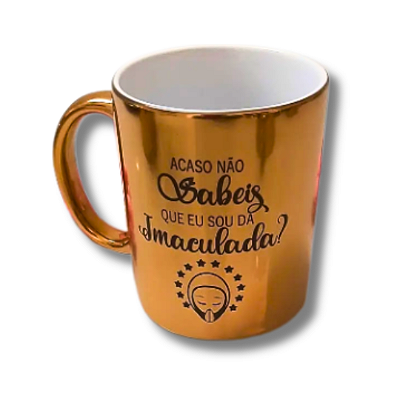 Caneca Personalizada Cromada