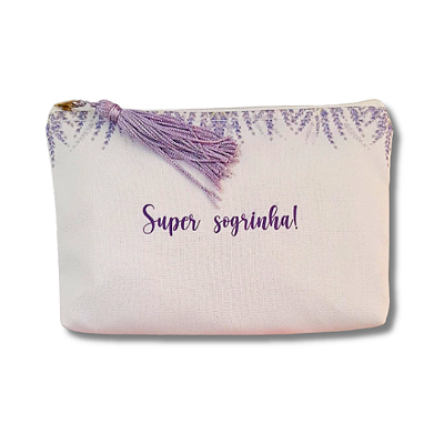 Necessaire personalizada pequena