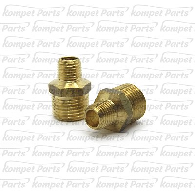 Niple de redução de 1/2 NPT x 1/4 NPT