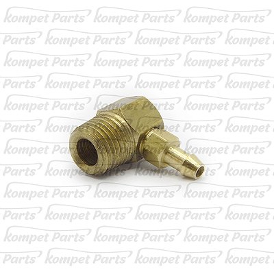 Conexão p/ Régua tipo "bico escalonado" 1/4 NPT p/ mangueira de 6mm (CAXIMBINHO)