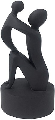 Escultura Mãe e Filho em RESINA Dia das Mães
