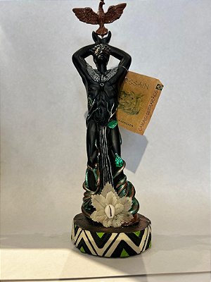 Imagem Resina 35cm Ossanha Candomble