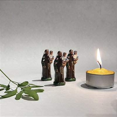 Imagem de Chumbo Colorida Santo Antonio 5cm