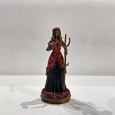Pomba Gira Rosa Caveira 10cm