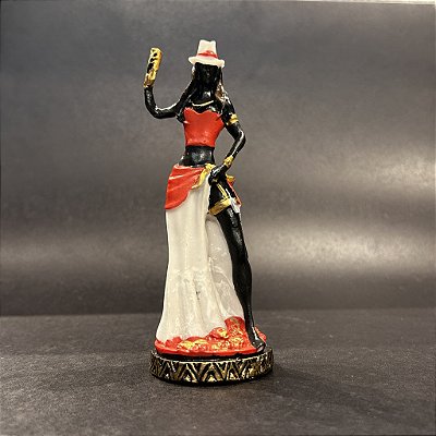 Maria Navalha Em Resina 15cm