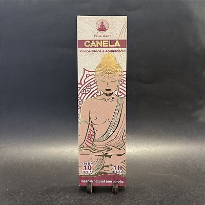 Incenso 10 Varetas - Canela - Vila Zen