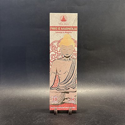 Incenso 10 Varetas - Figo e Magnólia - Vila Zen