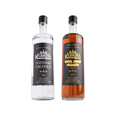 Kit 2 Cachaças 1 Puríssima + 1 Bertholletia Premium 700ml