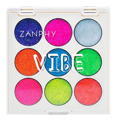 Paleta de Glitter Neon Linha Vibe - ZANPHY