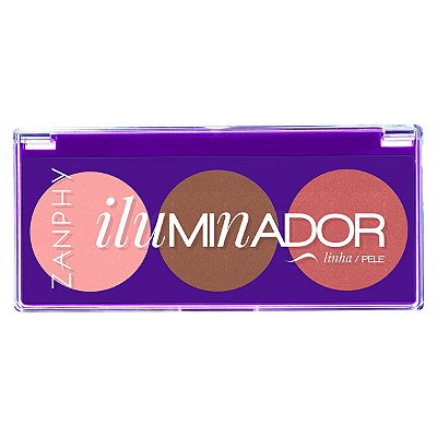 Paleta De Iluminador Linha Pele - ZANPHY