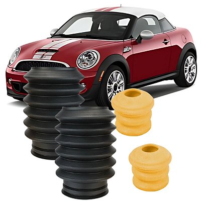 KIT BATENTE E COIFA AMORTECEDOR DIANTEIRO MINI COOPER R58 2007 2008 2009 2010 2011 2012 2013 2014