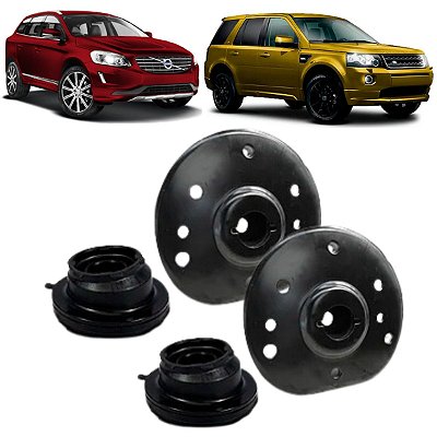 PAR COXIM AMORTECEDOR DIANTEIRO COM ROLAMENTO XC60 2008 A 2017 FREELANDER 2 2008 A 2018