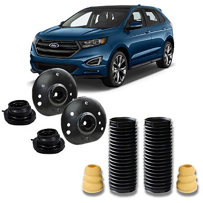 KIT COXIM COM ROLAMENTO BATENTE E COIFA AMORTECEDOR DIANTEIRO EDGE 2016 2017 2018 2019 2020