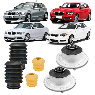 KIT COXIM BATENTE E COIFA DO AMORTECEDOR DIANTEIRO BMW 118 120 125 130 135 2006 2007 2008 2009 2010 2011 2012