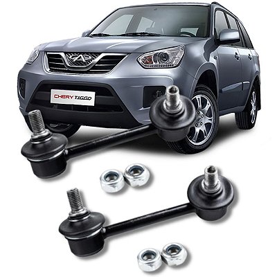 PAR DE BIELETA DIR/ESQ SUSPENSÃO TRASEIRA TIGGO 2009 2010 2011 2012 2013 2014 2015