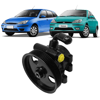 BOMBA DE DIREÇÃO HIDRAULICA FOCUS 1.6 8V ZETEC ROCAM 2004 2005 2006 2007 2008 2009