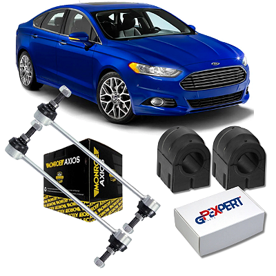 KIT 4 BIELETA BUCHA BARRA DIANTEIRA FUSION 2013 2014 2015 2016 2017 2018 2019 AXIOS