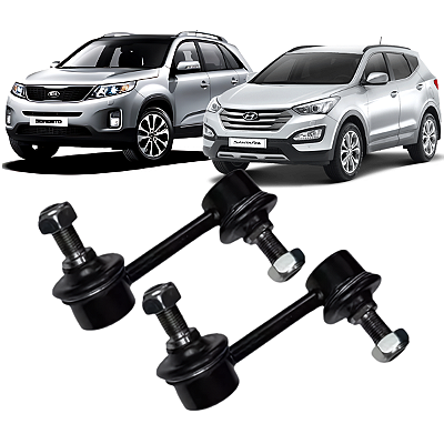 PAR DE BIELETA TRASEIRA DIR/ESQ SANTA FÉ GRAND SANTA FE 2013 A 2019 SORENTO 2013 A 2015