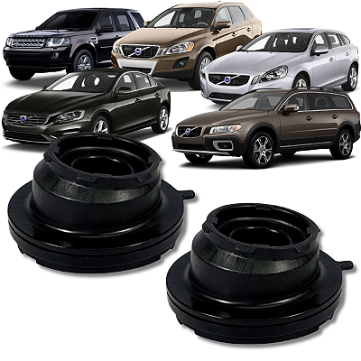 PAR ROLAMENTO COXIM DO AMORTECEDOR DIANTEIRO ORIGINAL XC60 FREELANDER 2008 A 2018 S60 S80 V60 V70 XC70 2007 A 2015