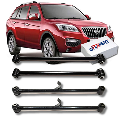 KIT 4 BRAÇOS OSCILANTE TENSOR TRASEIRO LIFAN X60 2013 2014 2015 2016 2017 2018 2019