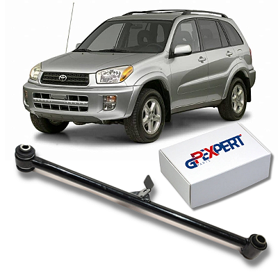 BRAÇO OSCILANTE TRASEIRO INFERIOR ESQUERDO RAV4 2000 2001 2002 2003 2004 2005