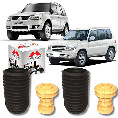 KIT BATENTE COIFA AMORTECEDOR DIANTEIRO PAJERO TR4 IO 2003 2004 2005 2006 2007 2008 2009 2010 2011 2012 2013 2014 2015