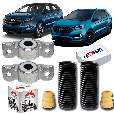 KIT COXIM BATENTE COIFA AMORTECEDOR TRAS EDGE 2016 A 2020