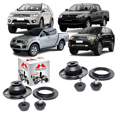 KIT COXIM AMORT DIANTEIRO L200 TRITON/PAJERO DAKAR 2007 2008 2009 2010 2011 2012 2013 2014 2015 2016 2017 2018 2019