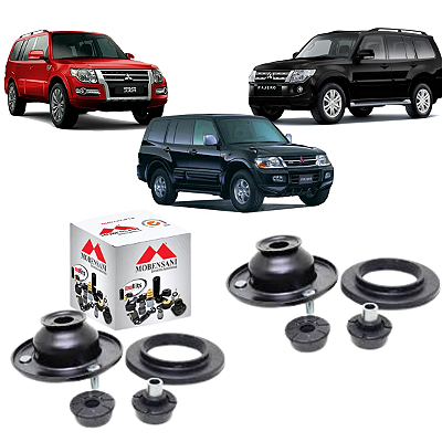 KIT SUSPENSÃO AMORTECEDOR DIANTEIRO PAJERO FULL 2001 02 03 04 05 06 07 08 09 10 11 12 13 14 15 16 17 18 19 20 2021