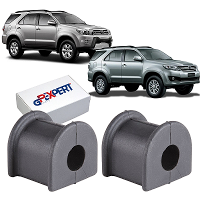 PAR BUCHA BARRA ESTABILIZADORA TRASEIRA HILUX SW4 2005 2006 2007 2008 2009 2010 2011 2012 2013 2014 2015