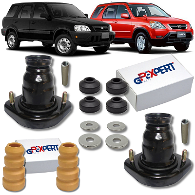 KIT COXIM BATENTE BUCHA DO AMORTECEDOR TRASEIRO CRV 2002 2003 2004 2005 2006
