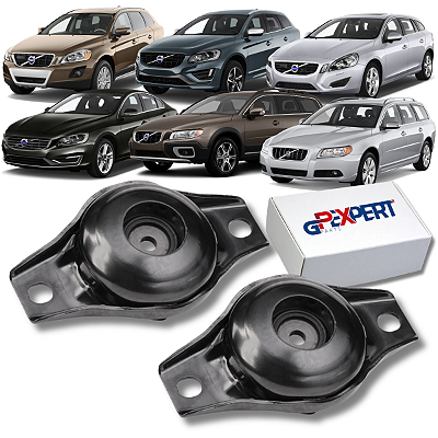 PAR COXIM DO AMORTECEDOR TRASEIRO VOLVO XC60 XC70 S60 S80 V40 V60 V70 2008 2009 2010 2011 2012 2013 2014 2015 2016 2017