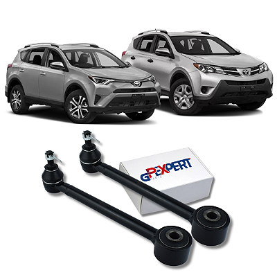 PAR BRAÇO TRASEIRO RETO TIRANTE RAV4 2013 2014 2015 2016 2017 2018