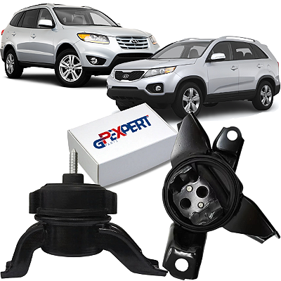 Par Coxim Motor Cambio Santa Fé 3.3 V6 2013 2014 2015 2016 2017 2018 E 2019