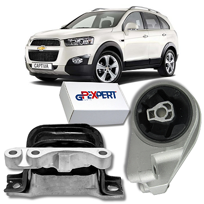 Par Do Coxim Do Motor Cambio Captiva 3.0 v6 2011 2012 E 2013