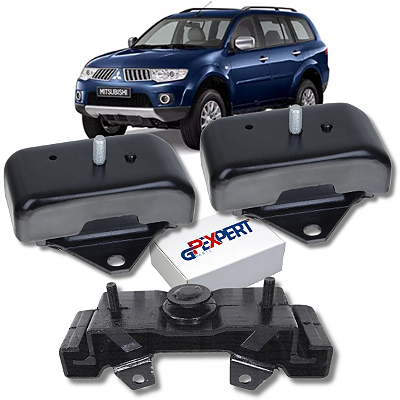 KIT 03 COXIM MOTOR E CAMBIO PAJERO DAKAR 3.2 3.5 2009 A 2016