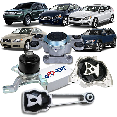 KIT 04 COXIM DO MOTOR CAMBIO VOLVO XC60 XC70 S60 2008 A 2017