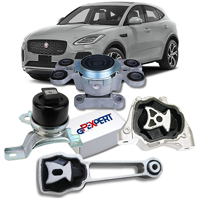 KIT 04 COXIM DO MOTOR E CAMBIO DO JAGUAR E-PACE 2017 A 2022
